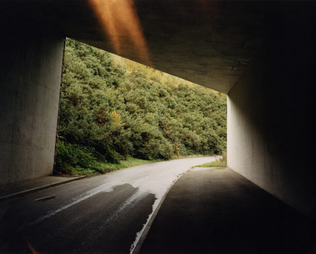 Tunnel view light leak, Surrey, UK